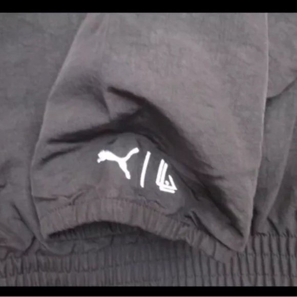 PUMA x Lauren London Track Jacket Black/Purple Windbreaker Large - Picture 6 of 8